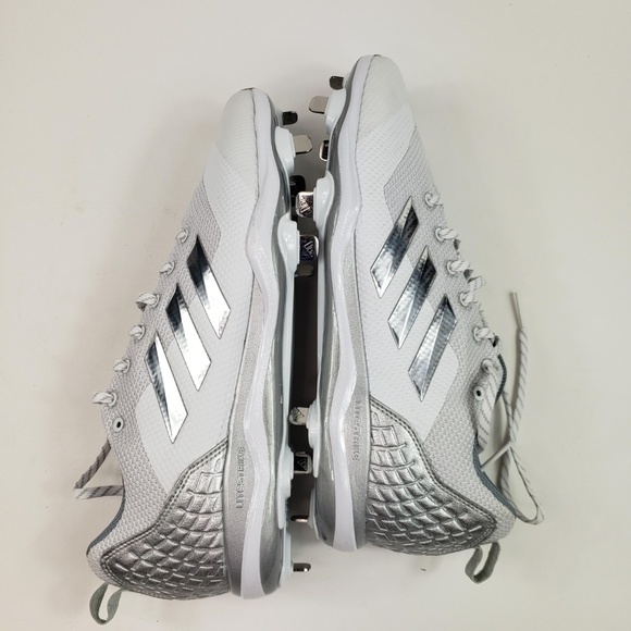 NWOT Adidas Power Alley 5 Metal Baseball Cleats - Picture 6 of 8
